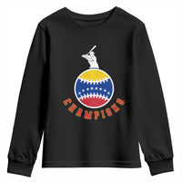Venezuela 2026 Champions Youth Sweatshirt Baseball Gift For Sport Lover