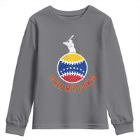Venezuela 2026 Champions Youth Sweatshirt Baseball Gift For Sport Lover