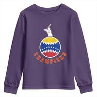 Venezuela 2026 Champions Youth Sweatshirt Baseball Gift For Sport Lover