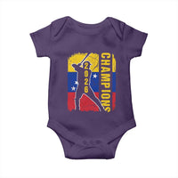Venezuela 2026 Champions Baby Onesie Baseball Vinotinto Pride Gift