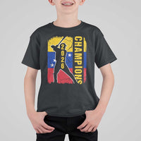 Venezuela 2026 Champions T Shirt For Kid Baseball Vinotinto Pride Gift