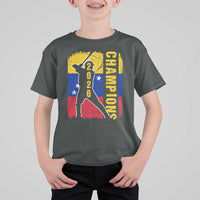 Venezuela 2026 Champions T Shirt For Kid Baseball Vinotinto Pride Gift