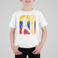 Venezuela 2026 Champions T Shirt For Kid Baseball Vinotinto Pride Gift