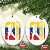 Venezuela 2026 Champions Ceramic Ornament Baseball Vinotinto Pride Gift