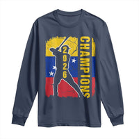 Venezuela 2026 Champions Long Sleeve Shirt Baseball Vinotinto Pride Gift