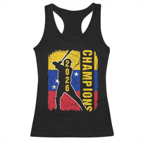 Venezuela 2026 Champions Racerback Tank Top Baseball Vinotinto Pride Gift