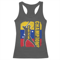 Venezuela 2026 Champions Racerback Tank Top Baseball Vinotinto Pride Gift