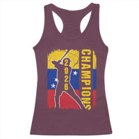 Venezuela 2026 Champions Racerback Tank Top Baseball Vinotinto Pride Gift