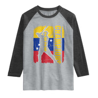 Venezuela 2026 Champions Raglan Shirt Baseball Vinotinto Pride Gift