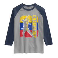Venezuela 2026 Champions Raglan Shirt Baseball Vinotinto Pride Gift
