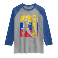 Venezuela 2026 Champions Raglan Shirt Baseball Vinotinto Pride Gift
