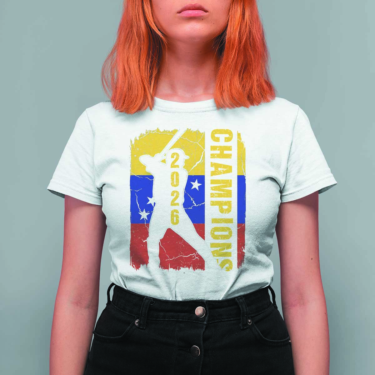Venezuela 2026 Champions T Shirt For Women Baseball Vinotinto Pride Gift