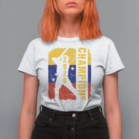 Venezuela 2026 Champions T Shirt For Women Baseball Vinotinto Pride Gift