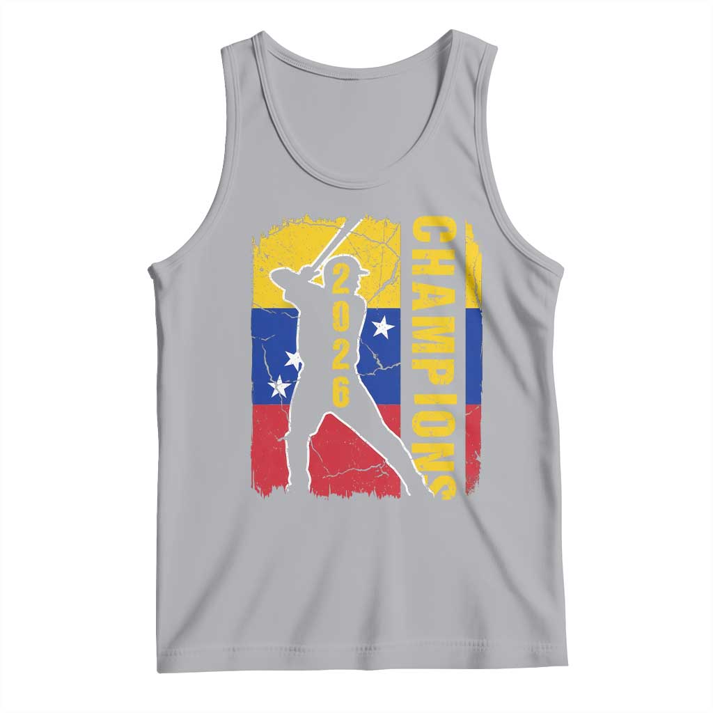 Venezuela 2026 Champions Tank Top Baseball Vinotinto Pride Gift