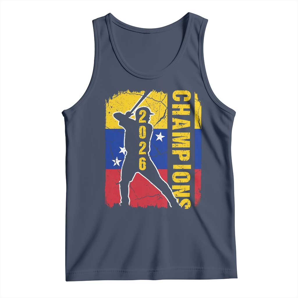 Venezuela 2026 Champions Tank Top Baseball Vinotinto Pride Gift