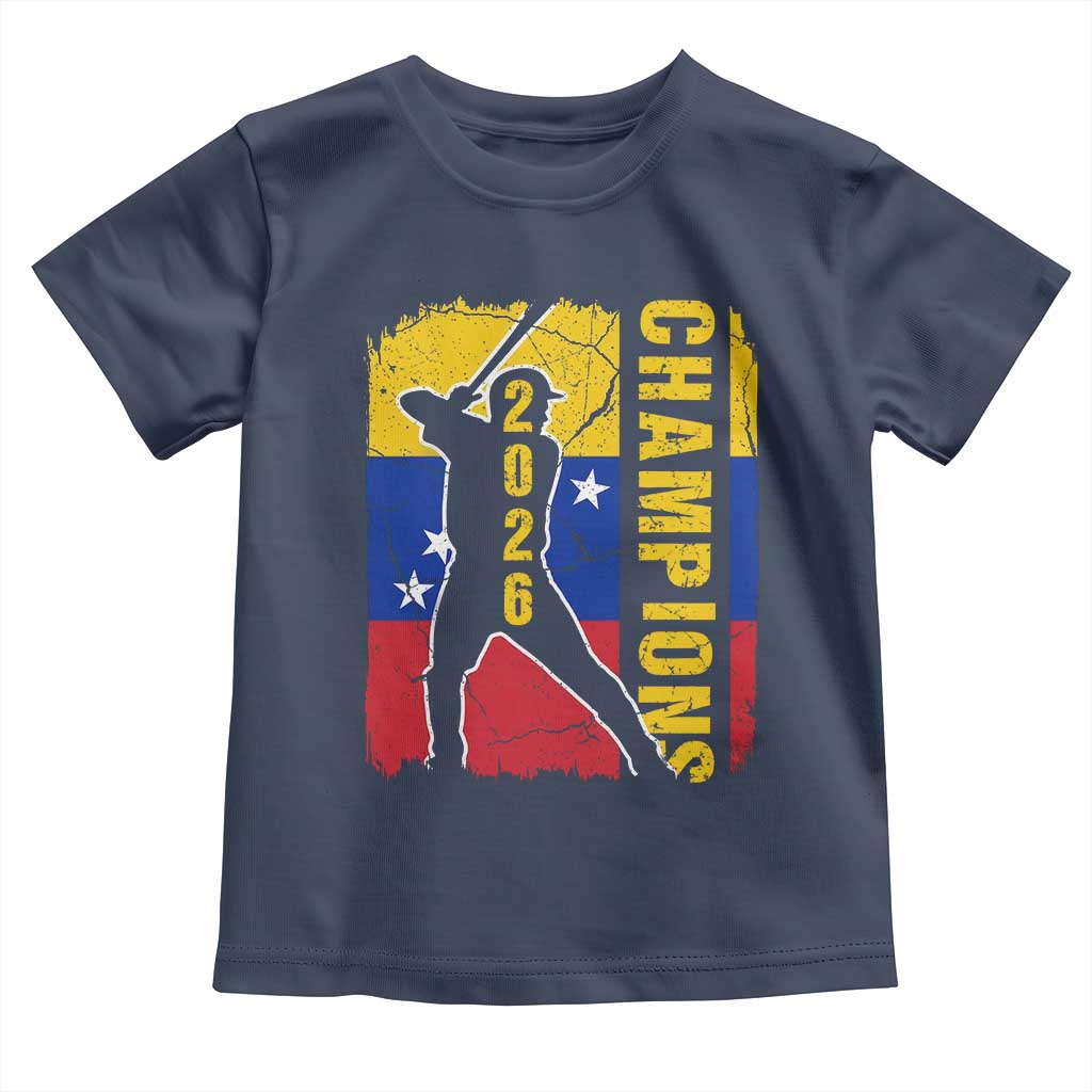 Venezuela 2026 Champions Toddler T Shirt Baseball Vinotinto Pride Gift