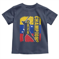 Venezuela 2026 Champions Toddler T Shirt Baseball Vinotinto Pride Gift