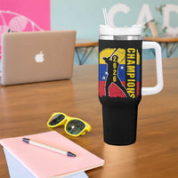 Venezuela 2026 Champions Tumbler With Handle Baseball Vinotinto Pride Gift