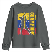 Venezuela 2026 Champions Youth Sweatshirt Baseball Vinotinto Pride Gift