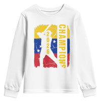 Venezuela 2026 Champions Youth Sweatshirt Baseball Vinotinto Pride Gift