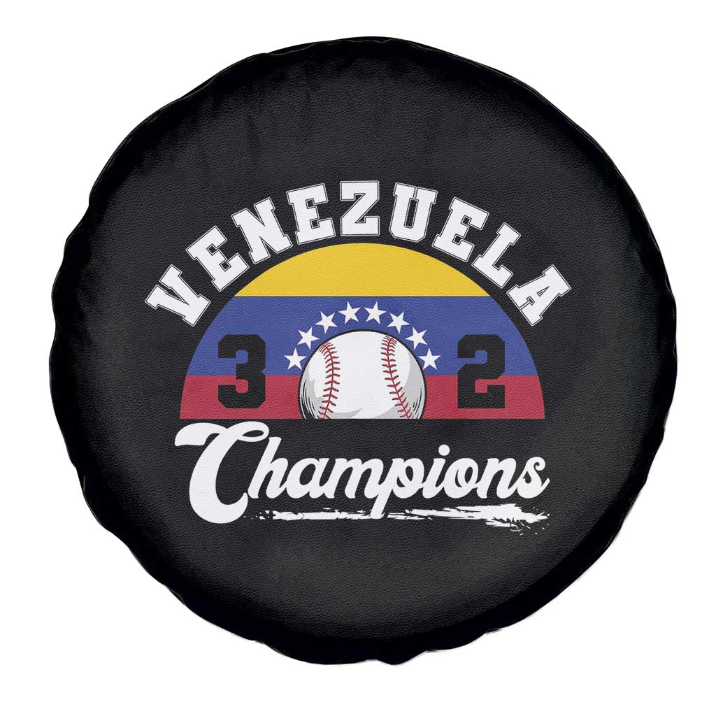Venezuela 2026 Champions Spare Tire Cover Baseball Patriotic Pride