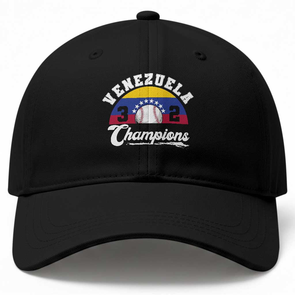 Venezuela 2026 Champions Baseball Cap Baseball Patriotic Pride
