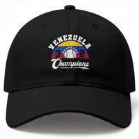 Venezuela 2026 Champions Baseball Cap Baseball Patriotic Pride