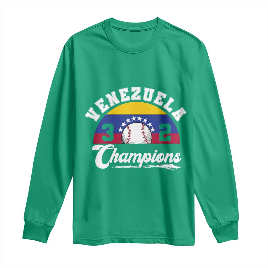 Venezuela 2026 Champions Long Sleeve Shirt Baseball Patriotic Pride