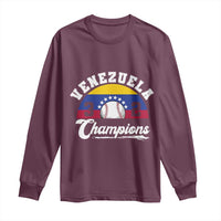 Venezuela 2026 Champions Long Sleeve Shirt Baseball Patriotic Pride