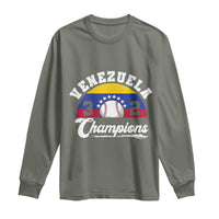 Venezuela 2026 Champions Long Sleeve Shirt Baseball Patriotic Pride