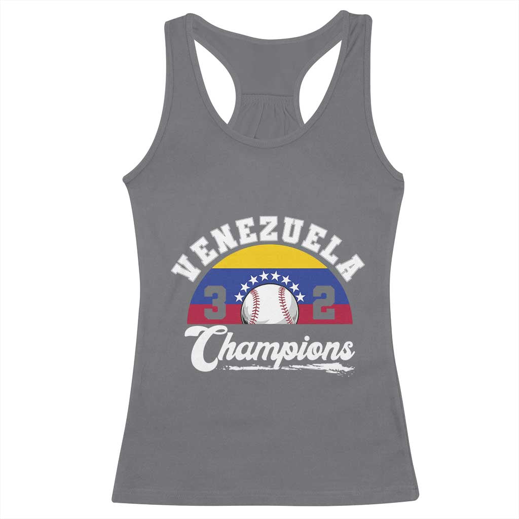 Venezuela 2026 Champions Racerback Tank Top Baseball Patriotic Pride