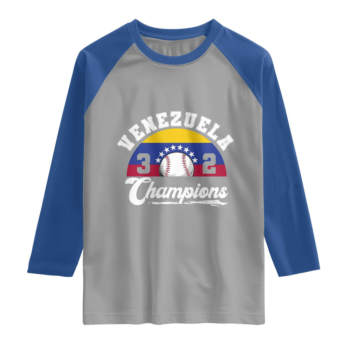 Venezuela 2026 Champions Raglan Shirt Baseball Patriotic Pride