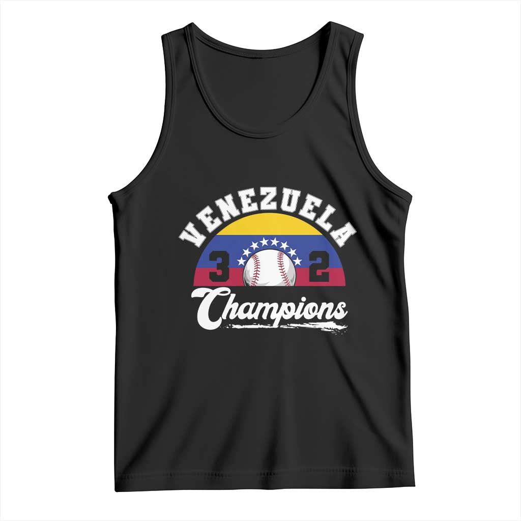 Venezuela 2026 Champions Tank Top Baseball Patriotic Pride