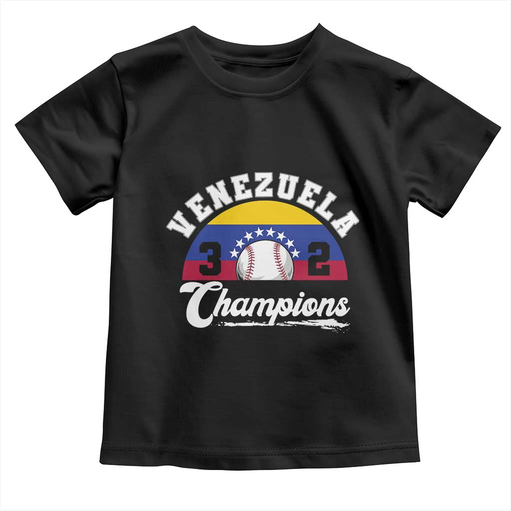 Venezuela 2026 Champions Toddler T Shirt Baseball Patriotic Pride