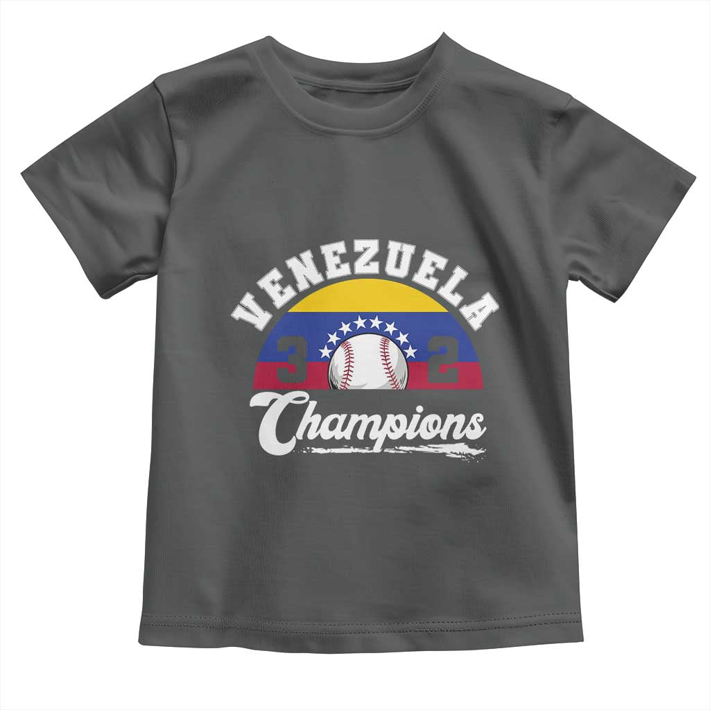 Venezuela 2026 Champions Toddler T Shirt Baseball Patriotic Pride