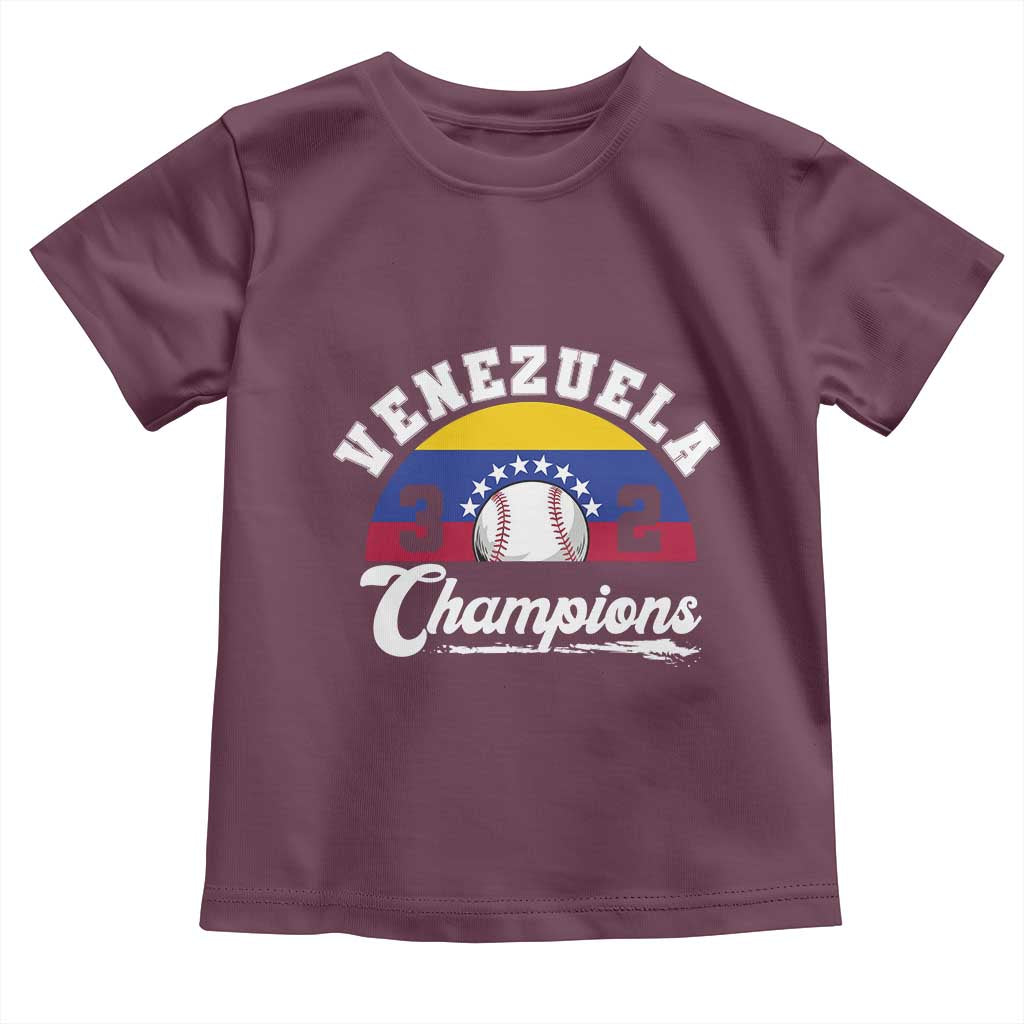 Venezuela 2026 Champions Toddler T Shirt Baseball Patriotic Pride