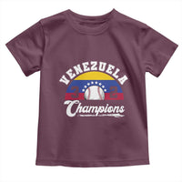 Venezuela 2026 Champions Toddler T Shirt Baseball Patriotic Pride