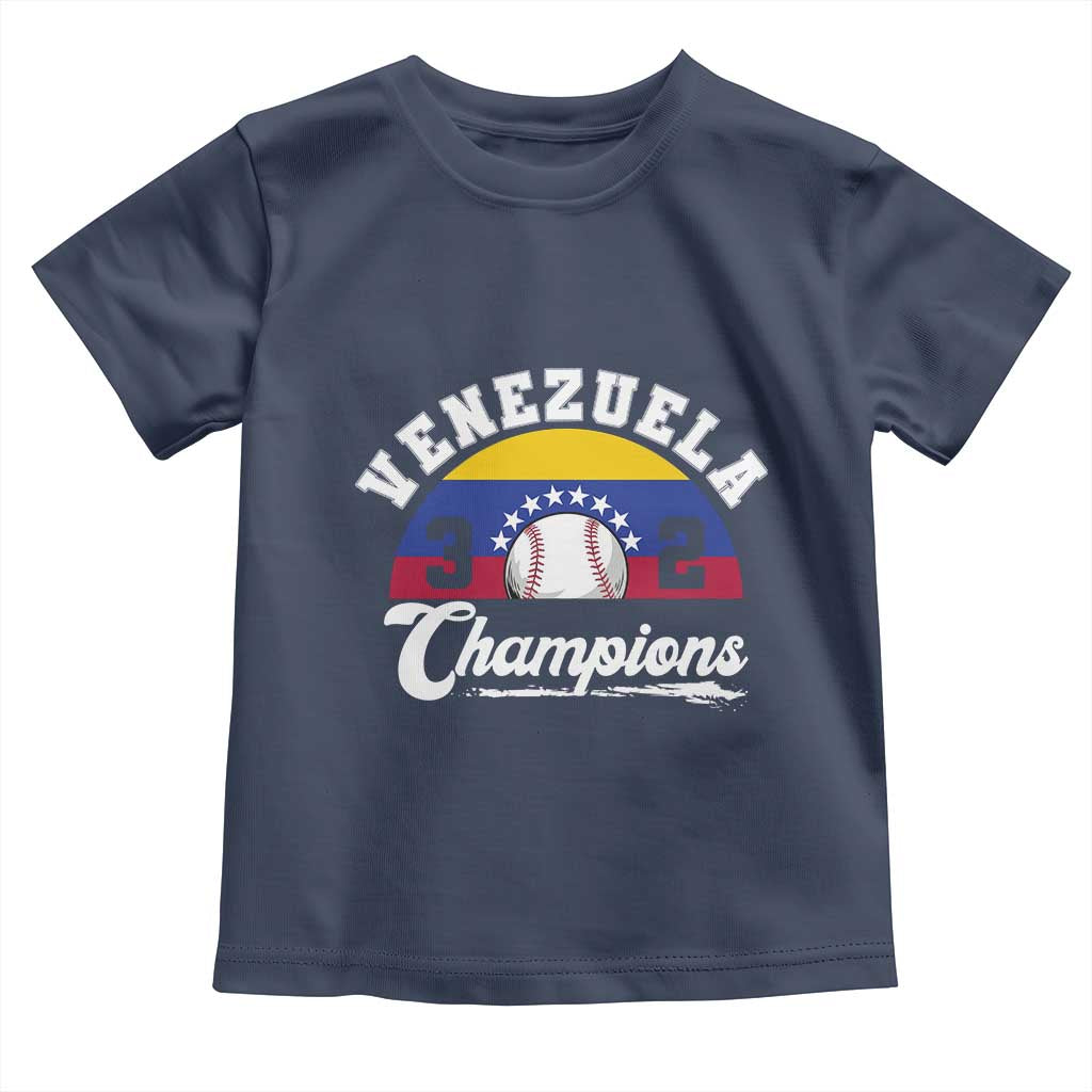 Venezuela 2026 Champions Toddler T Shirt Baseball Patriotic Pride