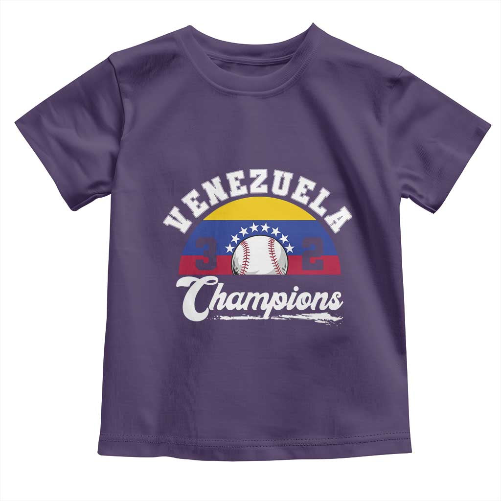 Venezuela 2026 Champions Toddler T Shirt Baseball Patriotic Pride