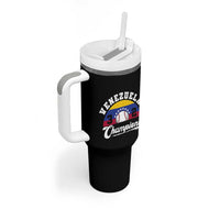 Venezuela 2026 Champions Tumbler With Handle Baseball Patriotic Pride