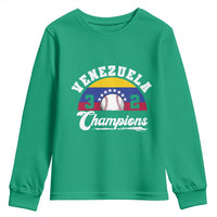 Venezuela 2026 Champions Youth Sweatshirt Baseball Patriotic Pride