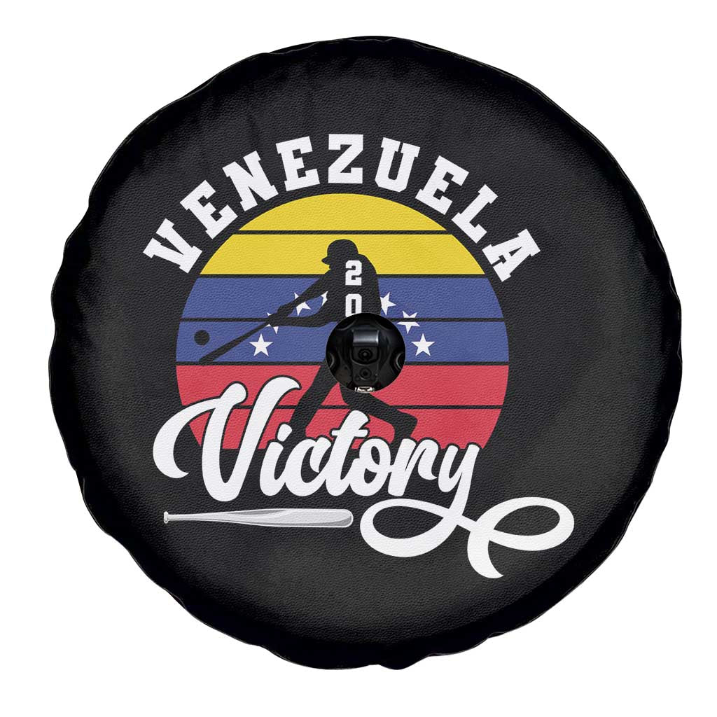 Venezuela 2026 Victory Baseball Spare Tire Cover Retro Softball Player Gift