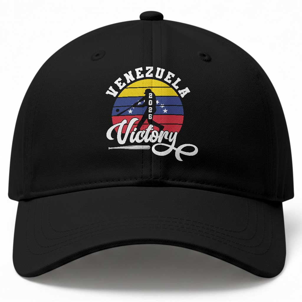 Venezuela 2026 Victory Baseball Baseball Cap Retro Softball Player Gift
