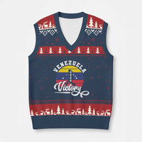 Venezuela 2026 Victory Baseball V-Neck Knit Sweater Vest Retro Softball Player Gift