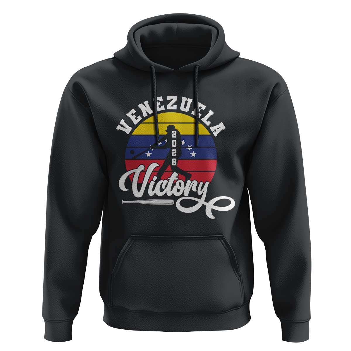 Venezuela 2026 Victory Baseball Hoodie Retro Softball Player Gift