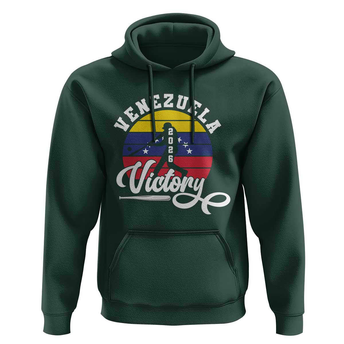Venezuela 2026 Victory Baseball Hoodie Retro Softball Player Gift