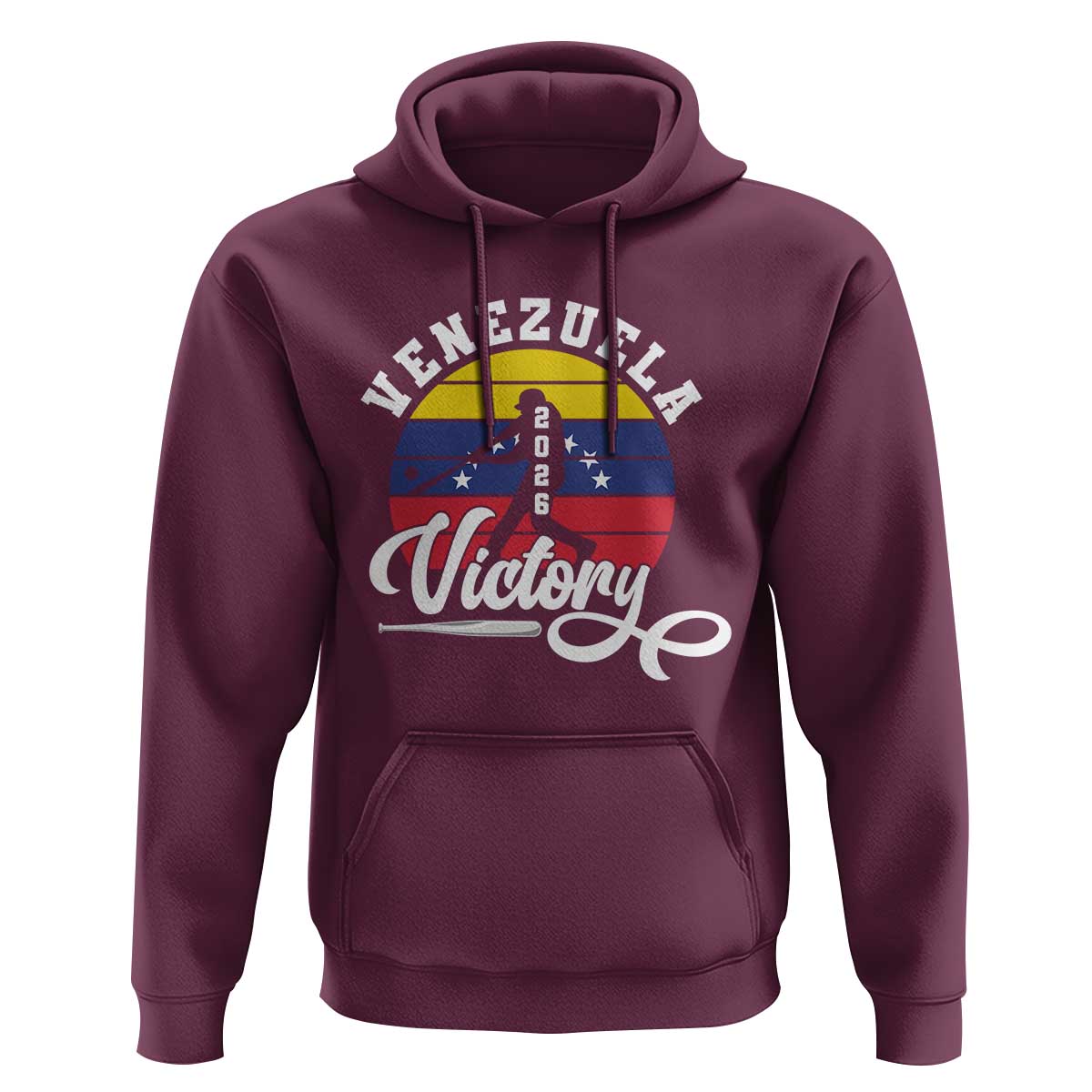Venezuela 2026 Victory Baseball Hoodie Retro Softball Player Gift