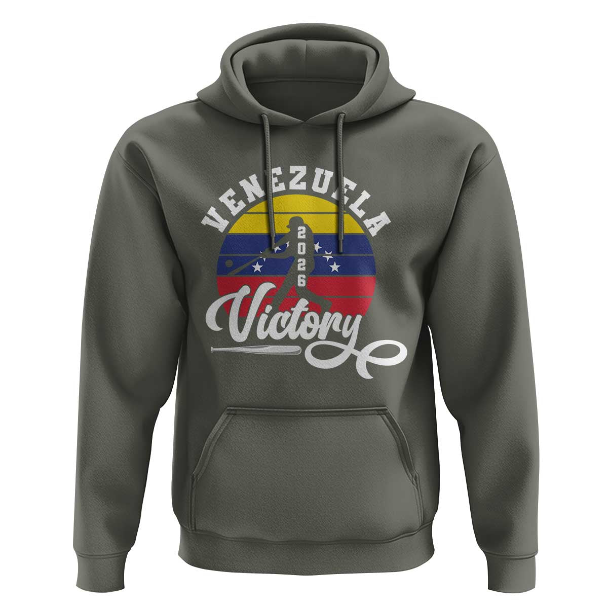 Venezuela 2026 Victory Baseball Hoodie Retro Softball Player Gift