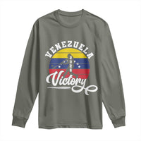 Venezuela 2026 Victory Baseball Long Sleeve Shirt Retro Softball Player Gift