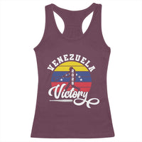 Venezuela 2026 Victory Baseball Racerback Tank Top Retro Softball Player Gift